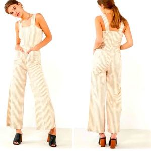 Rolla’s Striped overall jumpsuit